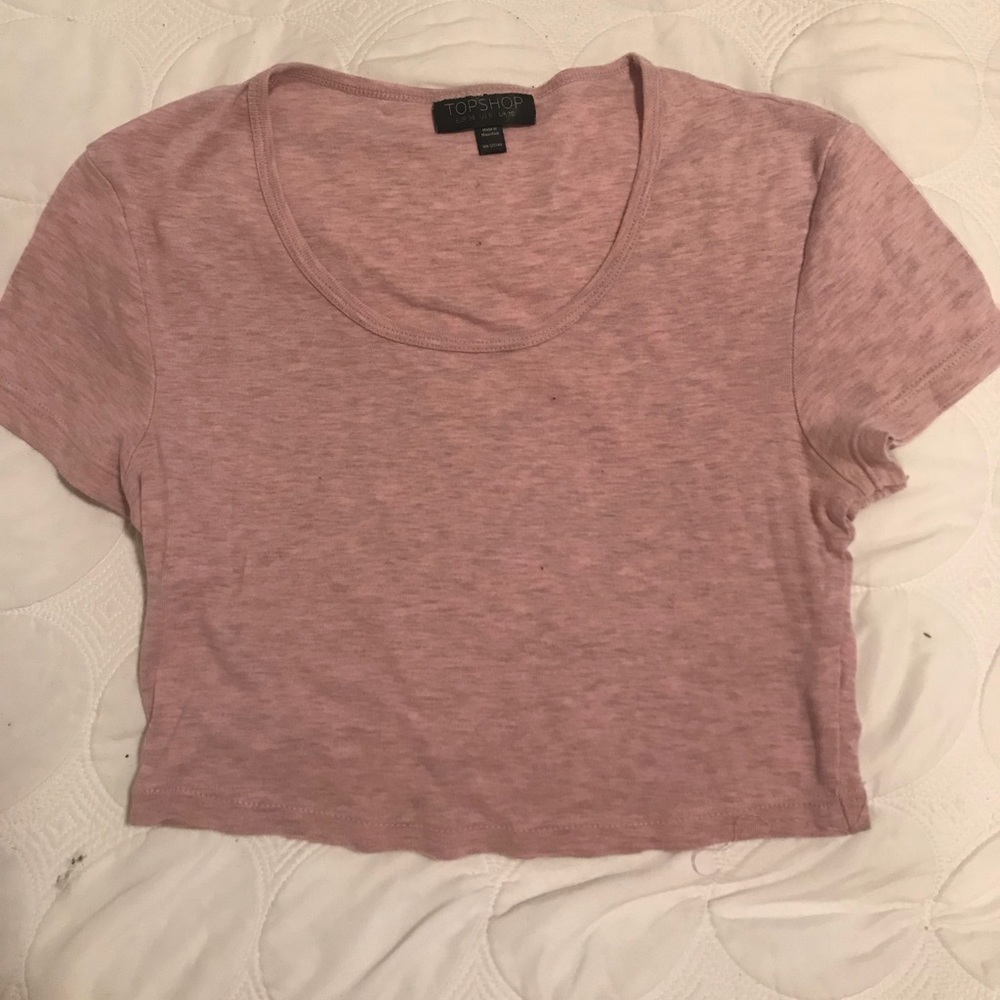 Pink Crop Top